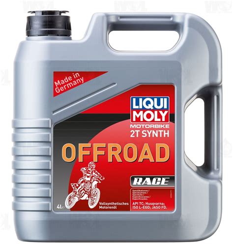 Liqui Moly Motorbike T Synth Off Road Race Engine Oil L Stroke Api