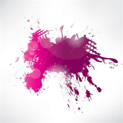 Premium Vector | Splash on abstract background