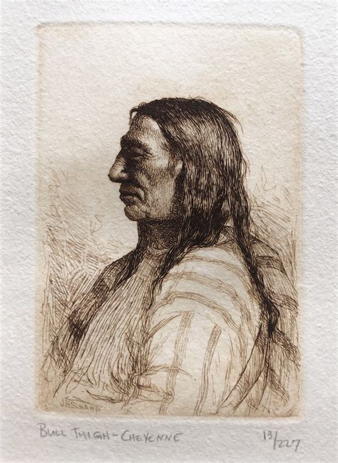 Bull Thigh Cheyenne By Joseph Sharp Windsor Betts