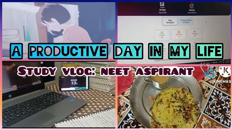 Neet Study Vlog A Day In The Life Of Neet Aspirant Youtube