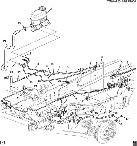 Express 1500 Brake Lines Front Chevrolet Epc Online