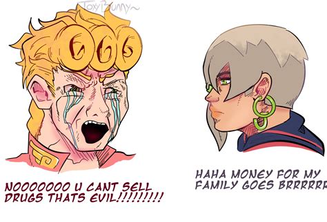 Giorno And Jodio Wouldve Had Some Big Problems Rstardustcrusaders