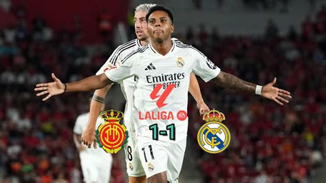 Real Madrid Results RCD Mallorca Vs Real Madrid 1 1 La Liga 2024 25