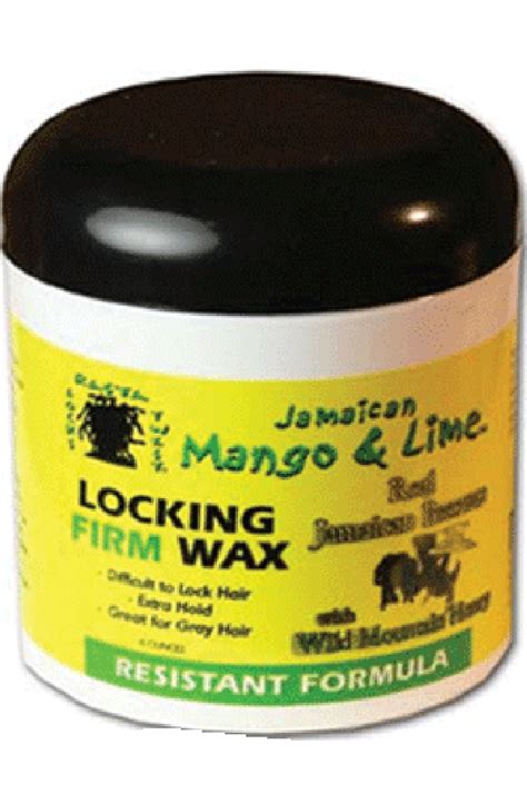 Mango And Lime Locking Firm Wax Resistant Formula 6oz Jamaican Mango