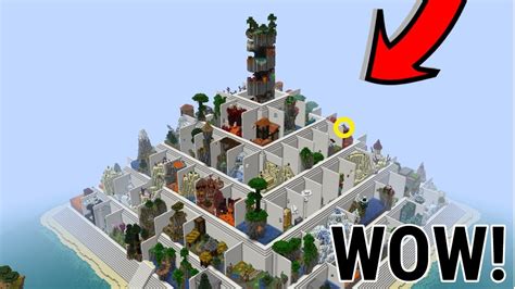 MINECRAFT PARKOUR PYRAMID Over 100 Levels Minecraft Parkour YouTube