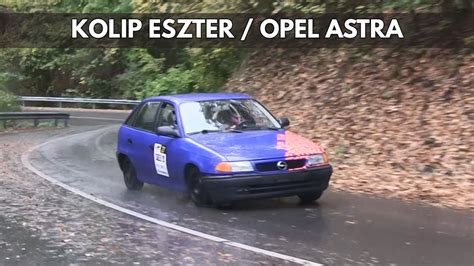 Kolip Eszter Opel Astra Sopia Net Hegyiszlalom és Amatőr Rally az