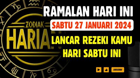 Zodiak Yang Beruntung Hari Sabtu Januari Lengkap Dan Akurat