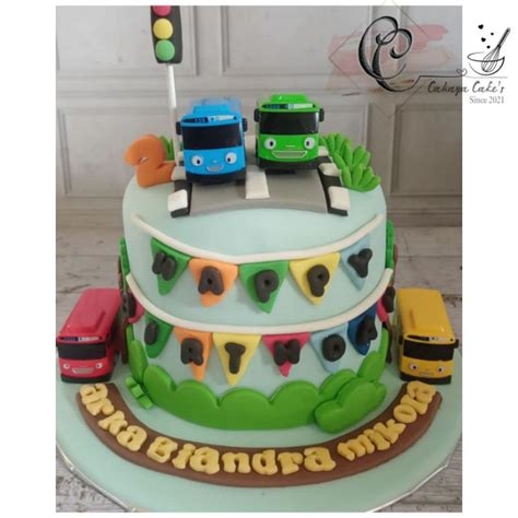 Jual Tayo Cake Kue Ulang Tahun Tayo Tayo Buss Cake Kue Ultah