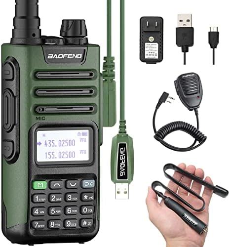 Amazon Radtel Rt Dual Band Gmrs Radio Portable W Walkie