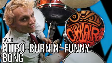 Gwar Nitro Burnin Funny Bong Office Drummer First Time Hearing