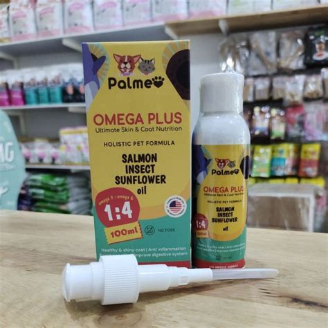 Jual Palmeo Omega Plus Oil Vitamin Bulu Kulit Anjing Kucing 100 Ml