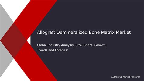 Allograft Demineralized Bone Matrix Market Research Report 2032