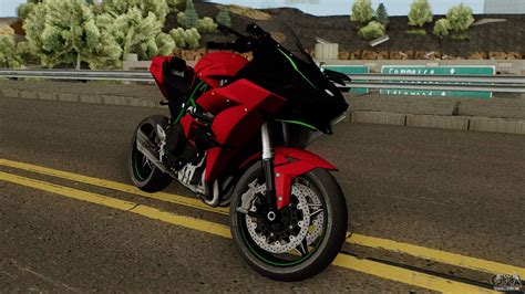 Kawasaki Ninja H2r 2015 Para Gta San Andreas