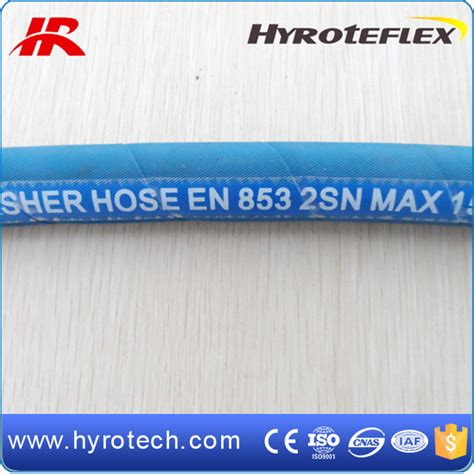 Two Layer Steel Wire Reinforcement Hydraulic Hose SAE 100r2at DIN En