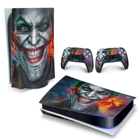 Skin PS5 Playstation 5 Adesivo Horizontal Coringa Joker Submarino