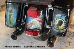 Motorcycle Airbrush Art By Henry Gerson Ideas Custom Airbrushing