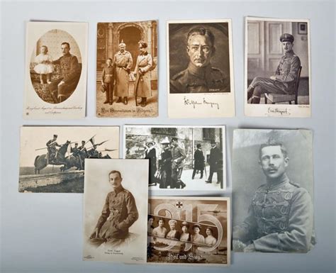 Regimentals German Wwi 9 Imperial German Photographs