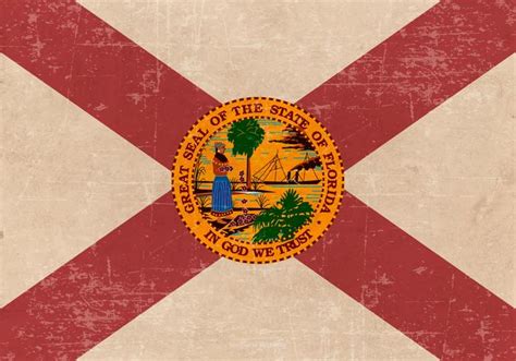 Old Grunge Flag of Florida - Download Free Vector Art, Stock Graphics ...