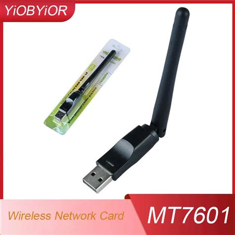 Mt7601 Wireless Network Card High Speed 150mbps Mini Usb Wifi Adapter With 2db Antenna For