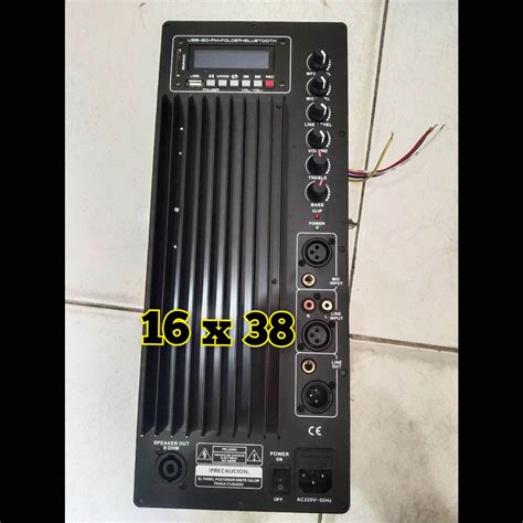 Power Kit Mesin Speaker Aktif Usb Bluetooth Watt Cmx Cm