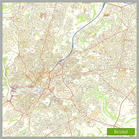 Bristol Street Map | I Love Maps