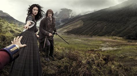 Outlander Claire And Jamie Hd Wallpaper