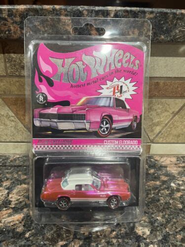 Hot Wheels Rlc Custom Eldorado Pink Vintage Rlc Redline Ebay