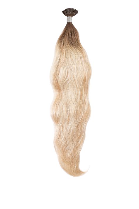 Bright Blonde With Lowlight 13 Wavy Keratin Bond Extension Glam Seamless Hair Extensions