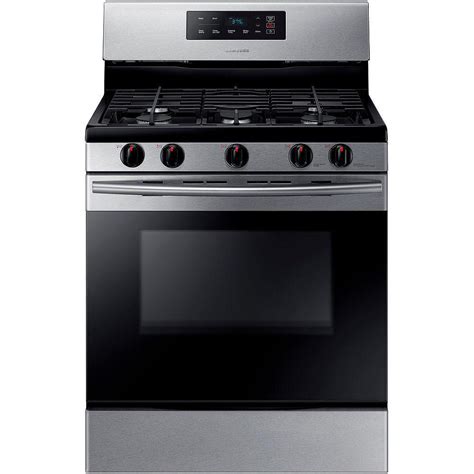 Samsung Stainless Freestanding Gas Range Nx58k3310ss