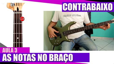 Curso de contrabaixo iniciante As notas no braço do contrabaixo Aula