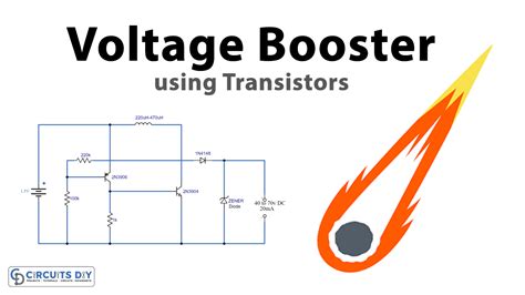 Simple Voltage Booster Circuit Using Transistors Diy Off