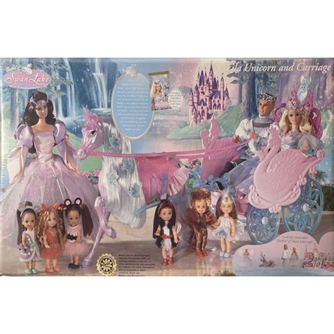 Barbie® Swan Lake Unicorn And Carriage B2662 Barbiepedia