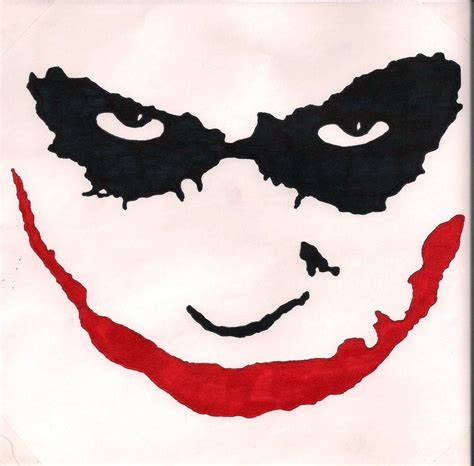 Joker Face Easy Pencil Sketch Joker Drawing It S Very Easy Art Tutorial