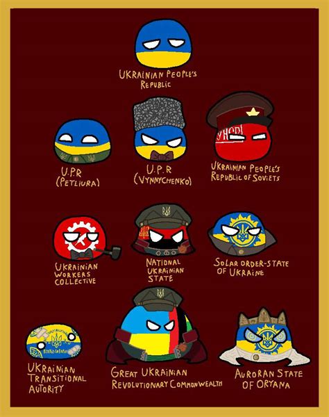 Red Flood Ukraine In Countryballs Polandball Amino