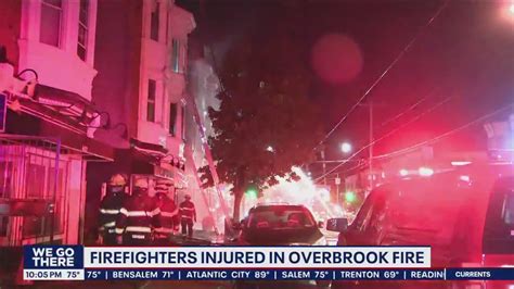 2 Firefighters Injured Battling 2 Alarm Blaze In West Philadelphia Officials Fox 29 Philadelphia