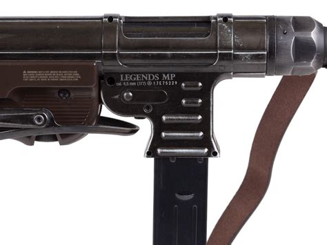 Umarex Legends Mp40 Weathered W Leather Strap Co2 Air Rifle Airgun