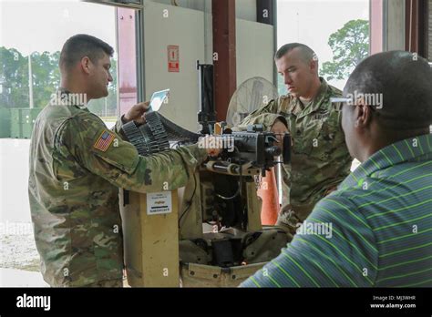 Fort Stewart Ga March 20 2018 Georgia Army National Guardsmen