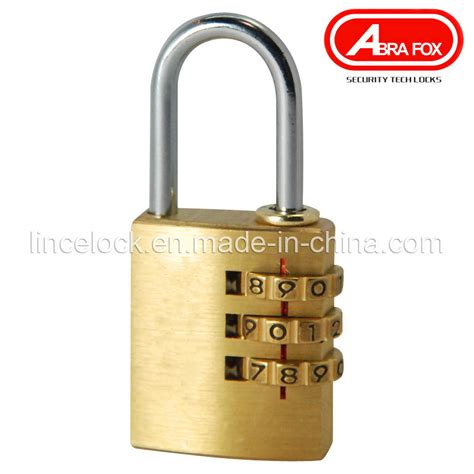 Brass Combination Padlock With Customized Logos Buy Brass Padlock