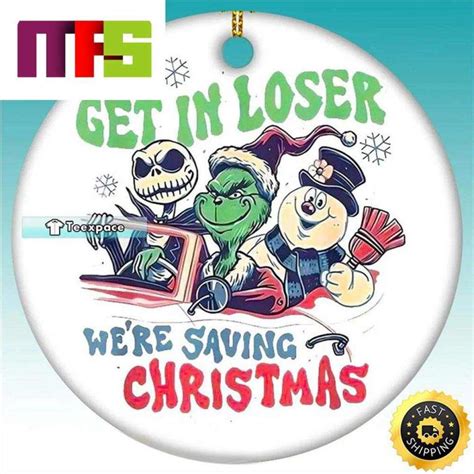 Grinch Arm Holding Merry Grinch Mas Funny Christmas Tree Ornaments 2023 Masteez