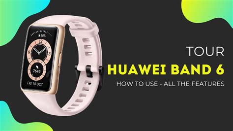 How To Use Huawei Band 6 Beginners Guide Youtube