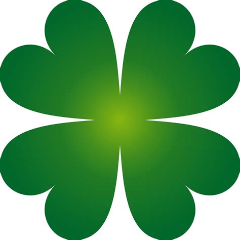 5 Leaf Clover Svg