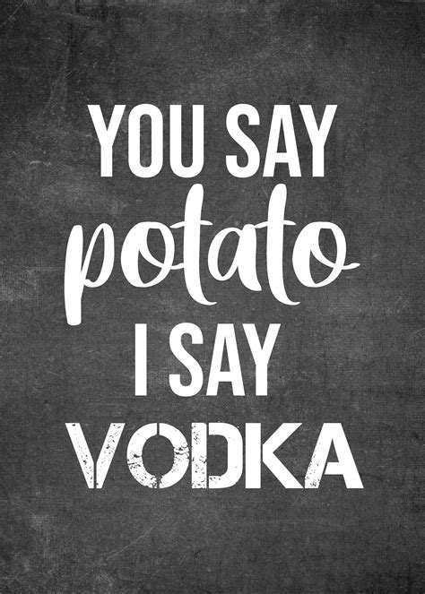 Vodka Funny Poster Poster By Posterworld Displate Teachable