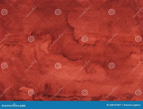 Scarlet Texture Red Color Of Crumpled Painted Scratched Paper Cardboard