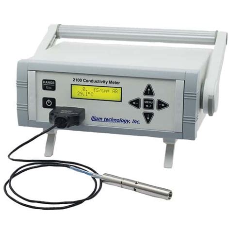 Ilium 2100 Model Ultra Low Full Range Conductivity Meter With Probe