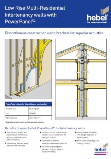 Solid And Safe Hebel PowerPanel50 Low Rise Intertenancy 56 OFF