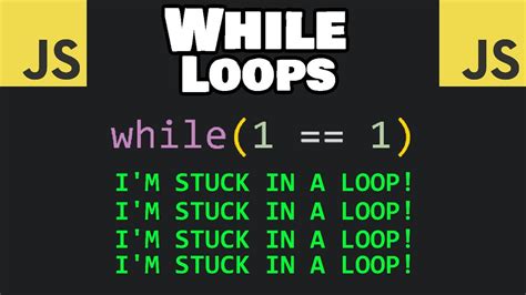 Learn Javascript While Loops In Minutes Youtube