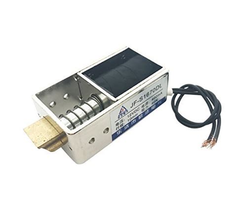 Saim DC12V 400mA Opening Frame 10mm Stroke 40N Force Solenoid For Door