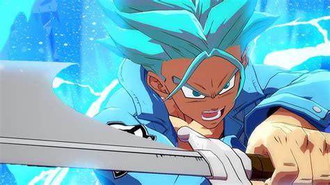 Dragon Ball Fighterz Super Saiyan Blue Future Trunks Gameplay Mod