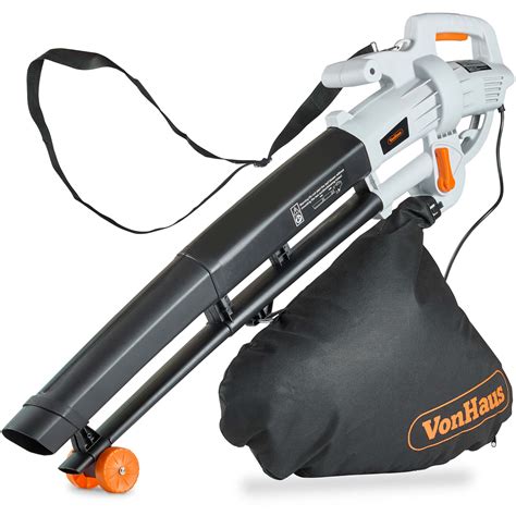 Vonhaus 3000w Leaf Blower 3 In 1 Blows Vacuums And Mulches Leaves 35l Bag 5056115721571 Ebay