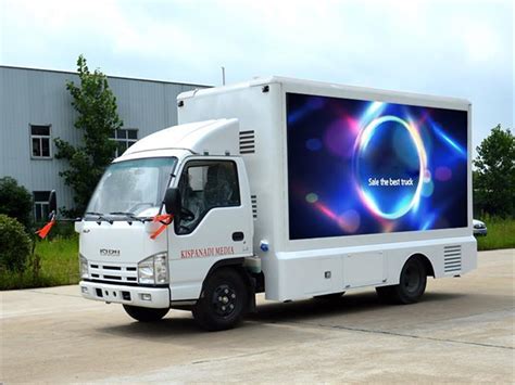 Hot Selling Isuzu Outdoor Display Led Advertising Truck In China